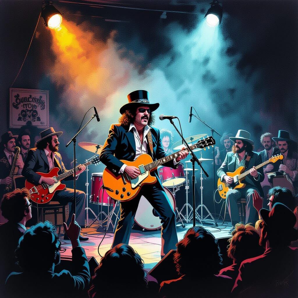 Captain Beefheart Band Rocks Smoky Bar in Psychedelic Blues