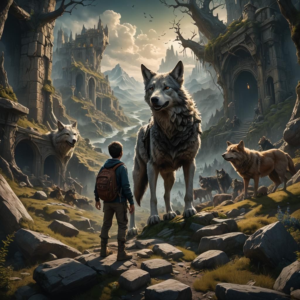 The Boy Who Cried Wolf: Detailed Matte Painting