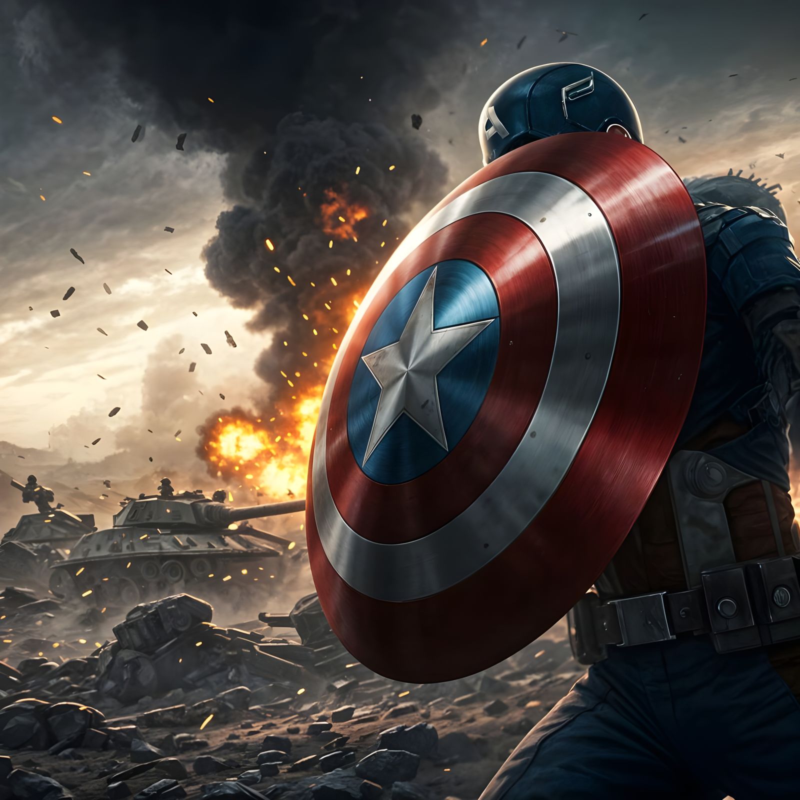 Captain America’s Vibranium Shield