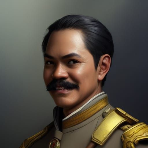 General Luna Smiling: HDR 4K Portrait