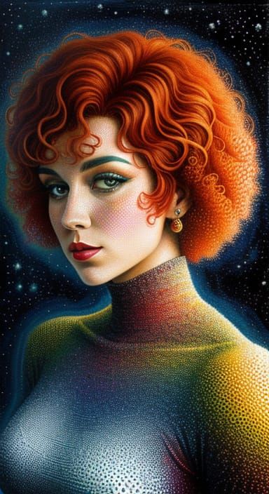 Little Orphan Annie Meets Futuristic Geometry