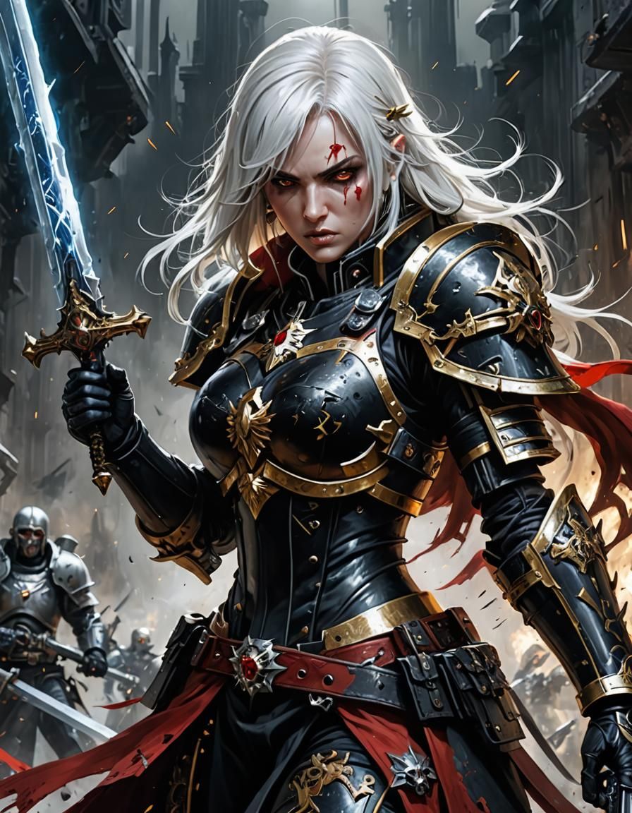 Warhammer 40K Adepta Sororitas Captain ⚜