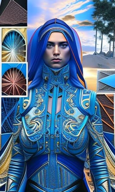 Hyperrealistic Image with Dynamic Lighting and Rich Colors