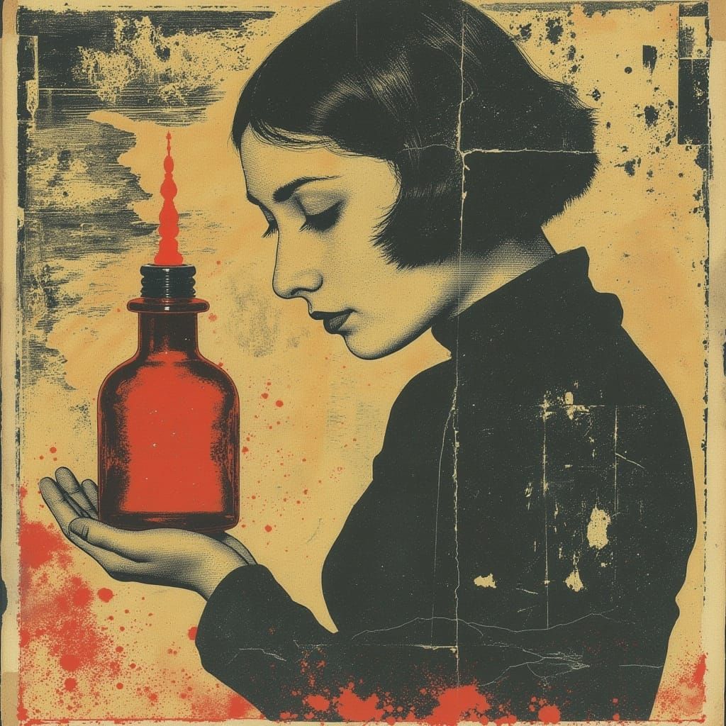 1950s Princess Ad for Magic Elixir