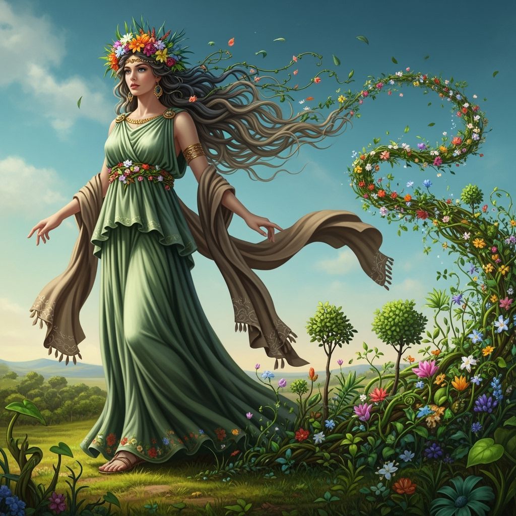 Gaia: Primordial Goddess of Earth in Ancient Greece
