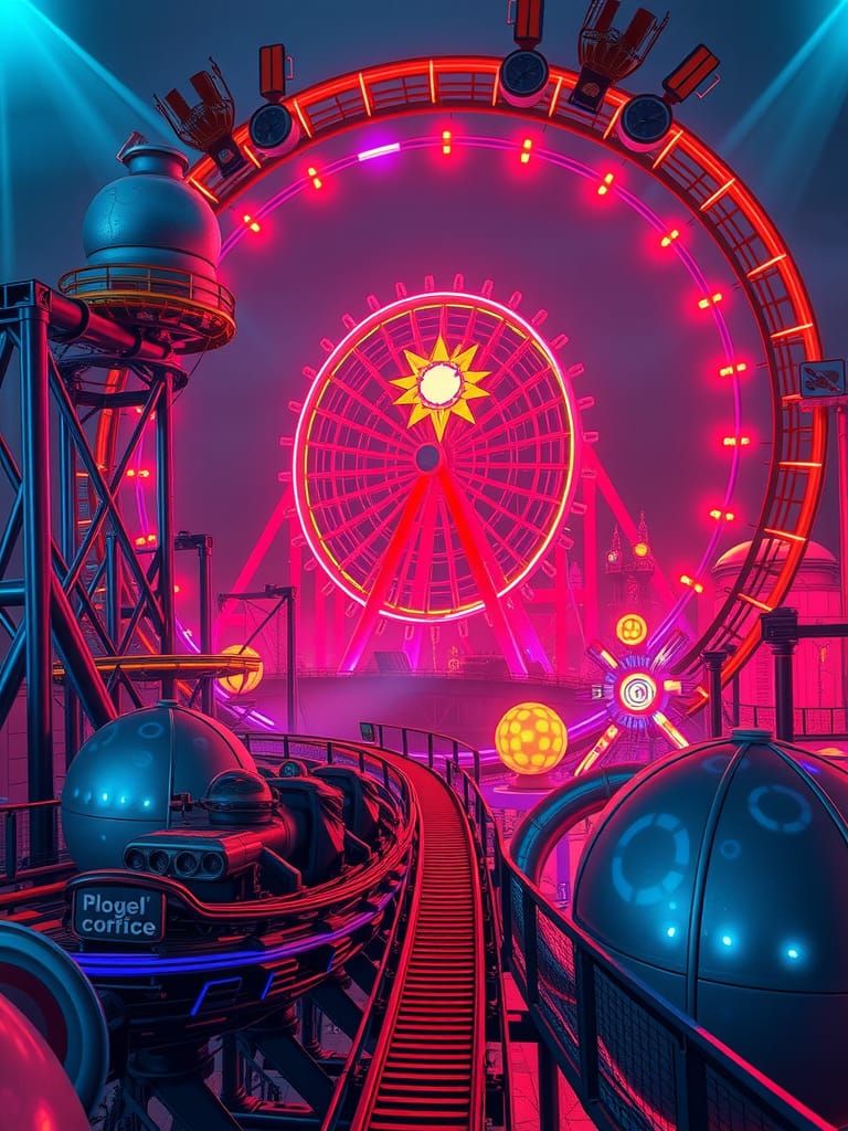 Futuristic Theme Park
