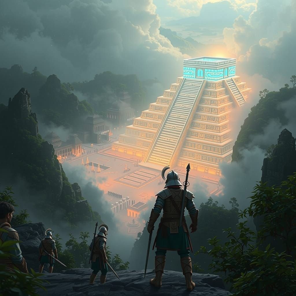 Spanish Conquistadors Uncover Cyberpunk Metropolis