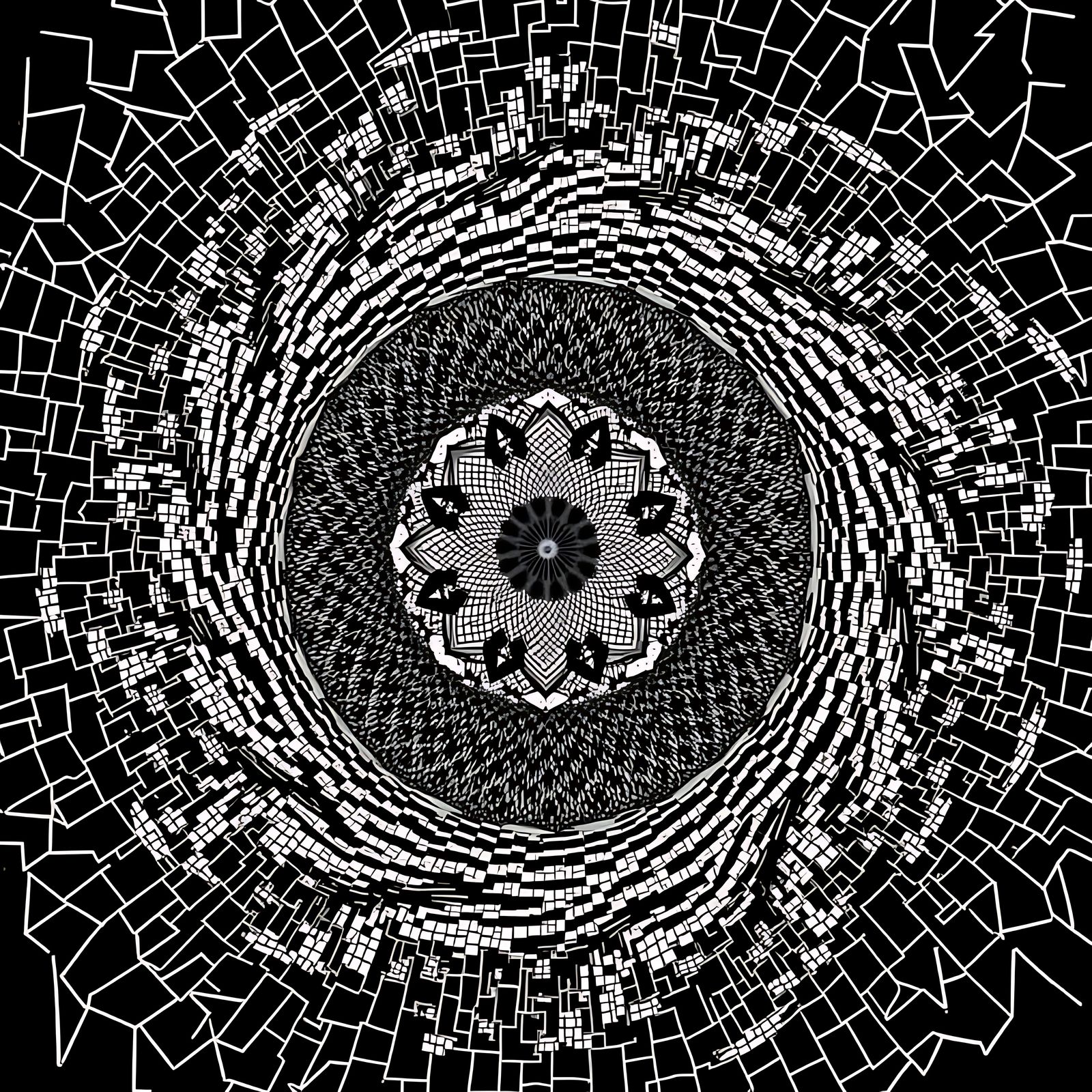 Dreamlike Photograph of a Fragmented Reality