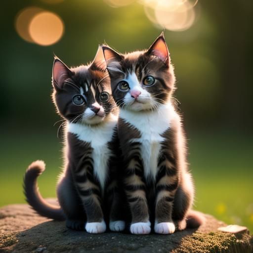 Impossibly Cute Kittens Play in Professional Photo