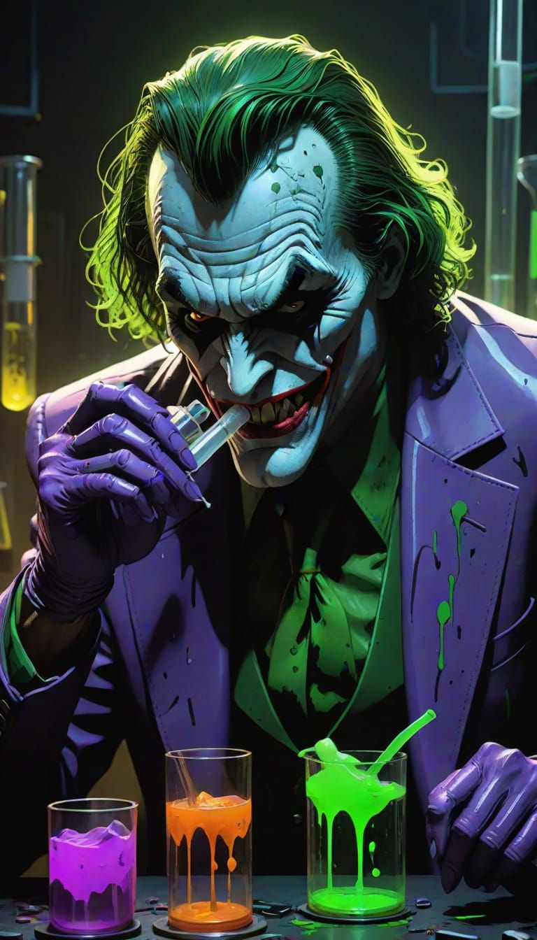 Joker as Mr. Hyde in Zombiecore Holographic Nightmare