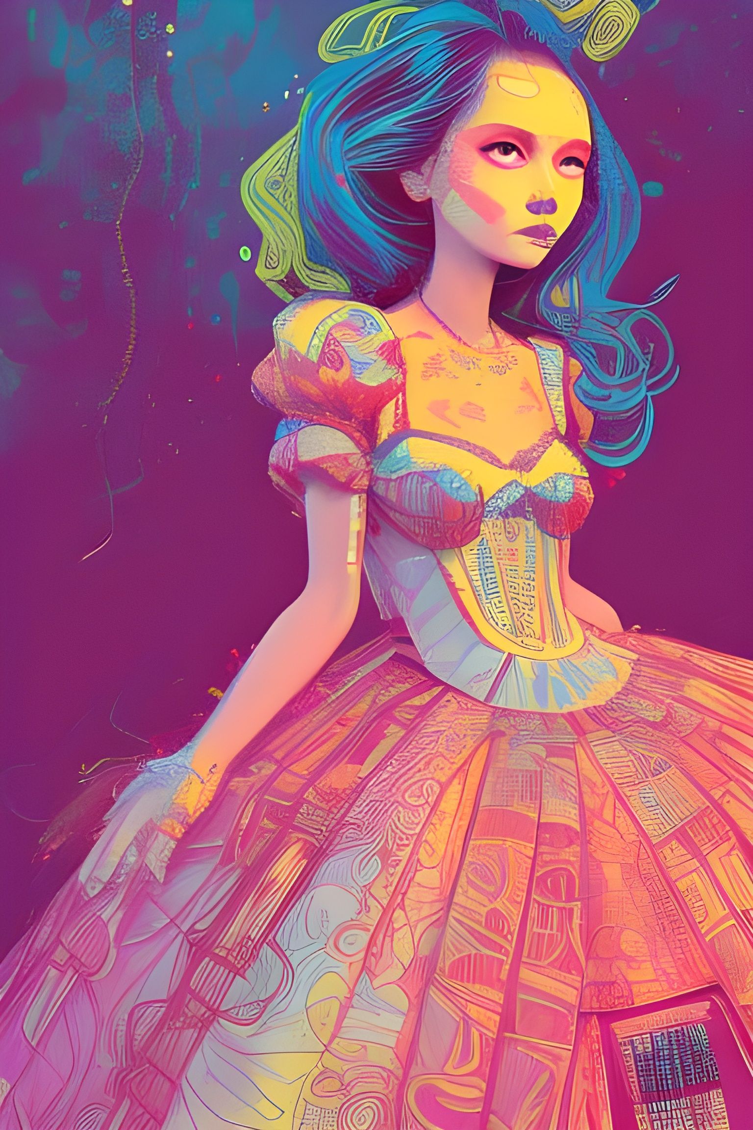 "Psychedelic Quinceañera" by Tacocat 💙💜