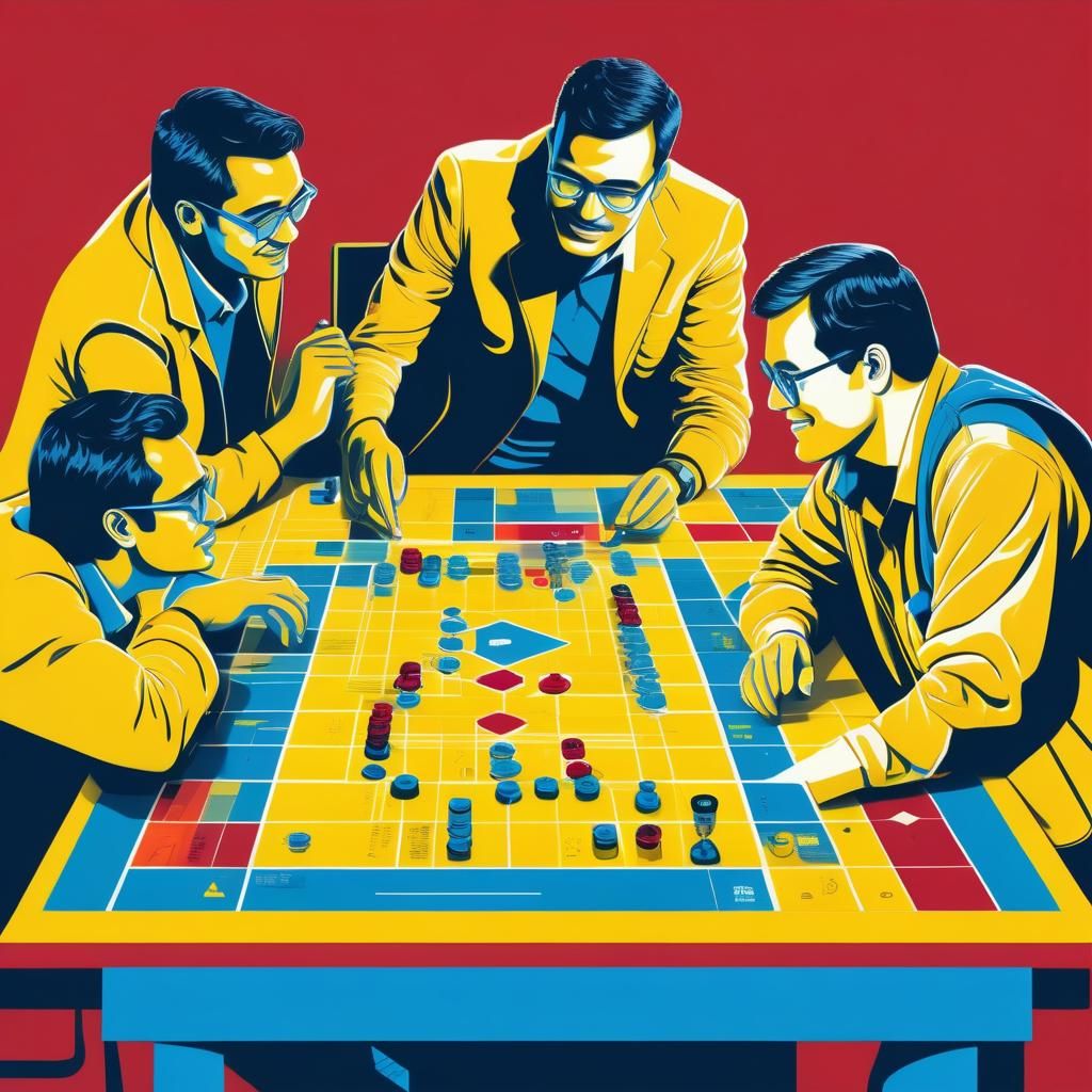 Pop Art Board Game Night at the Lab