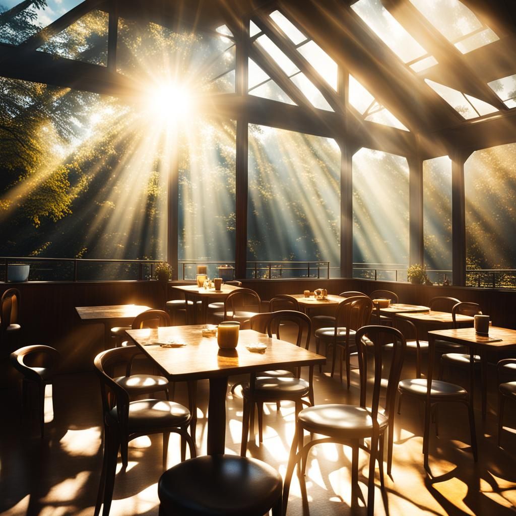 Cafe in Divine Sunshine
