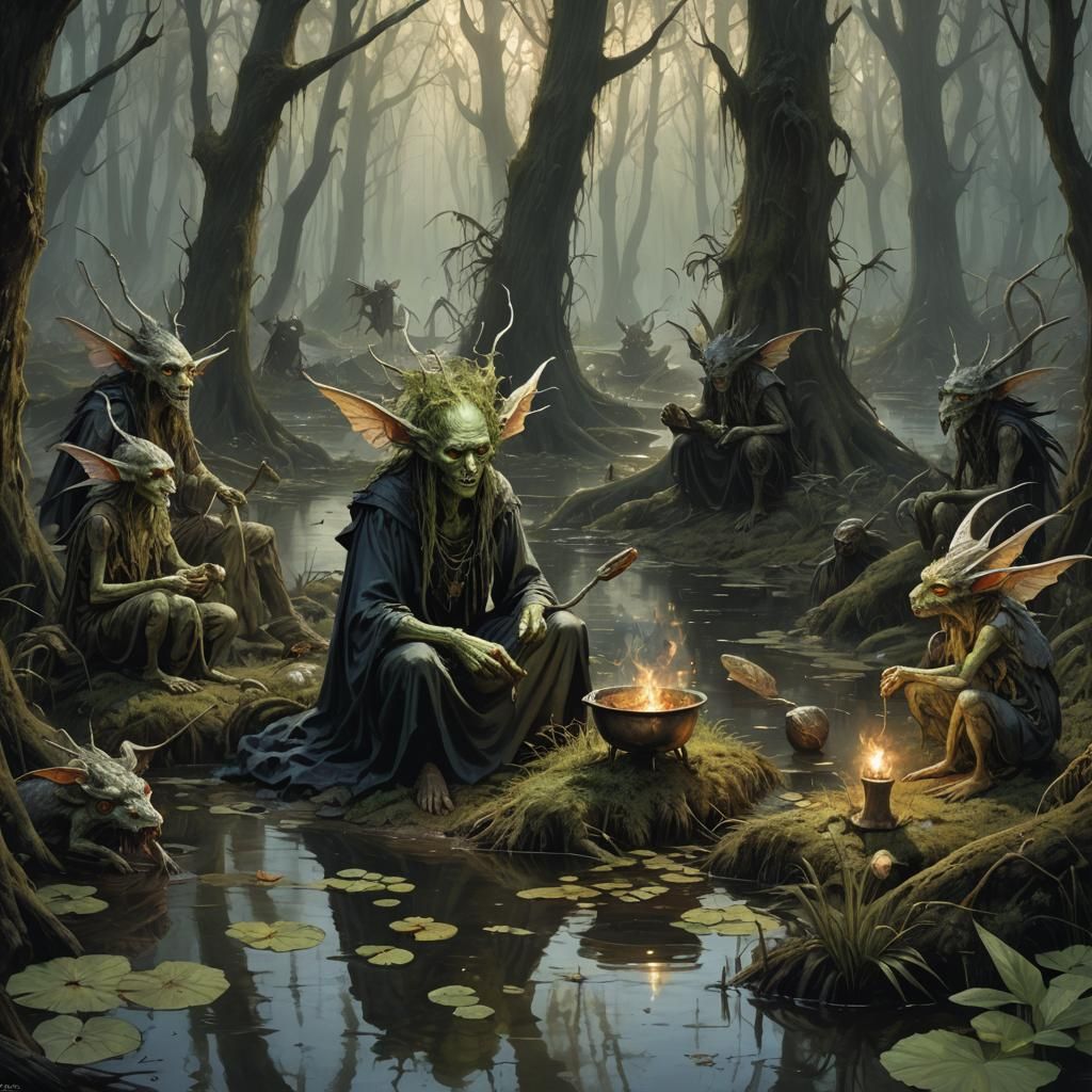 Sinister Faerie Creatures Emerge From Slumber