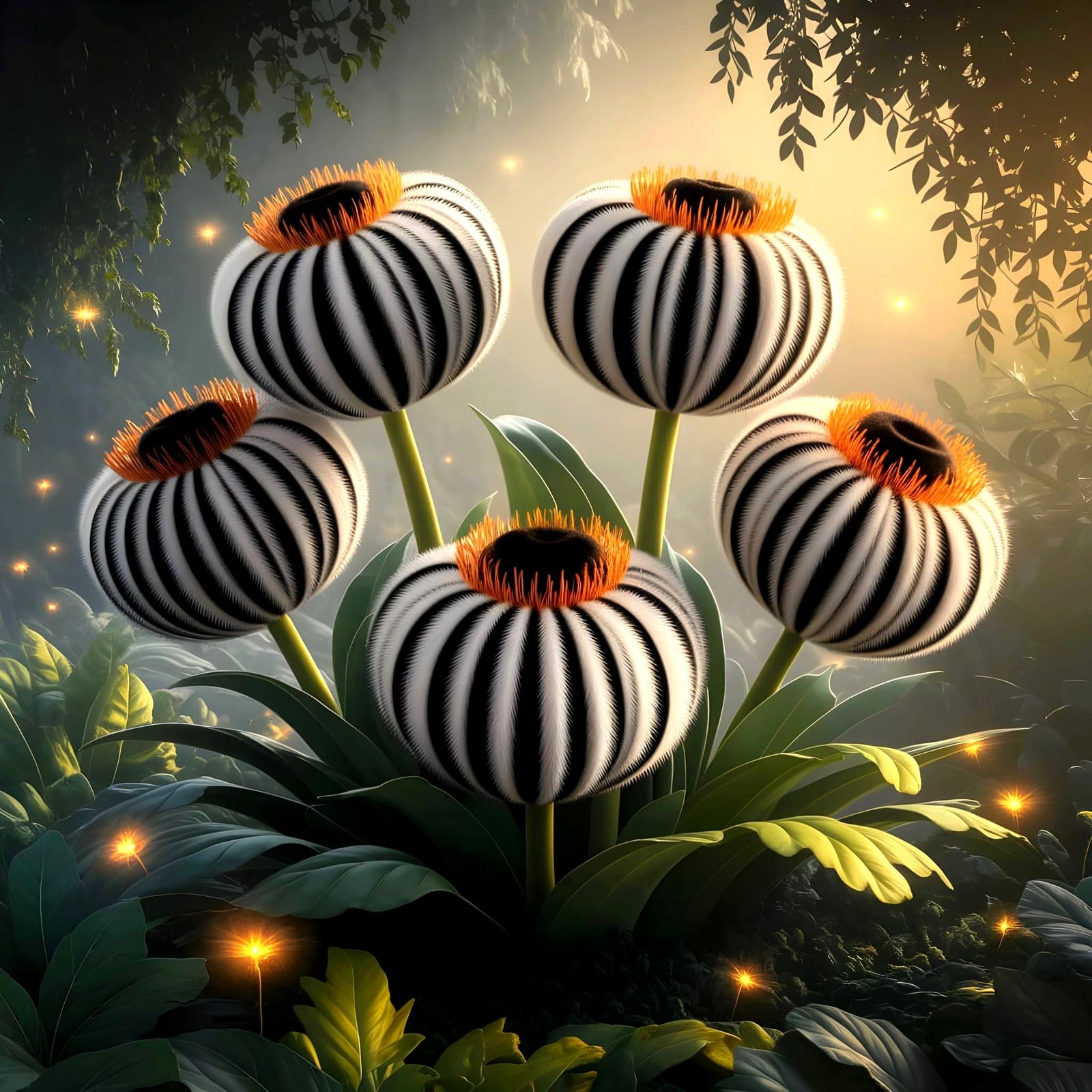 Zebra Blossoms