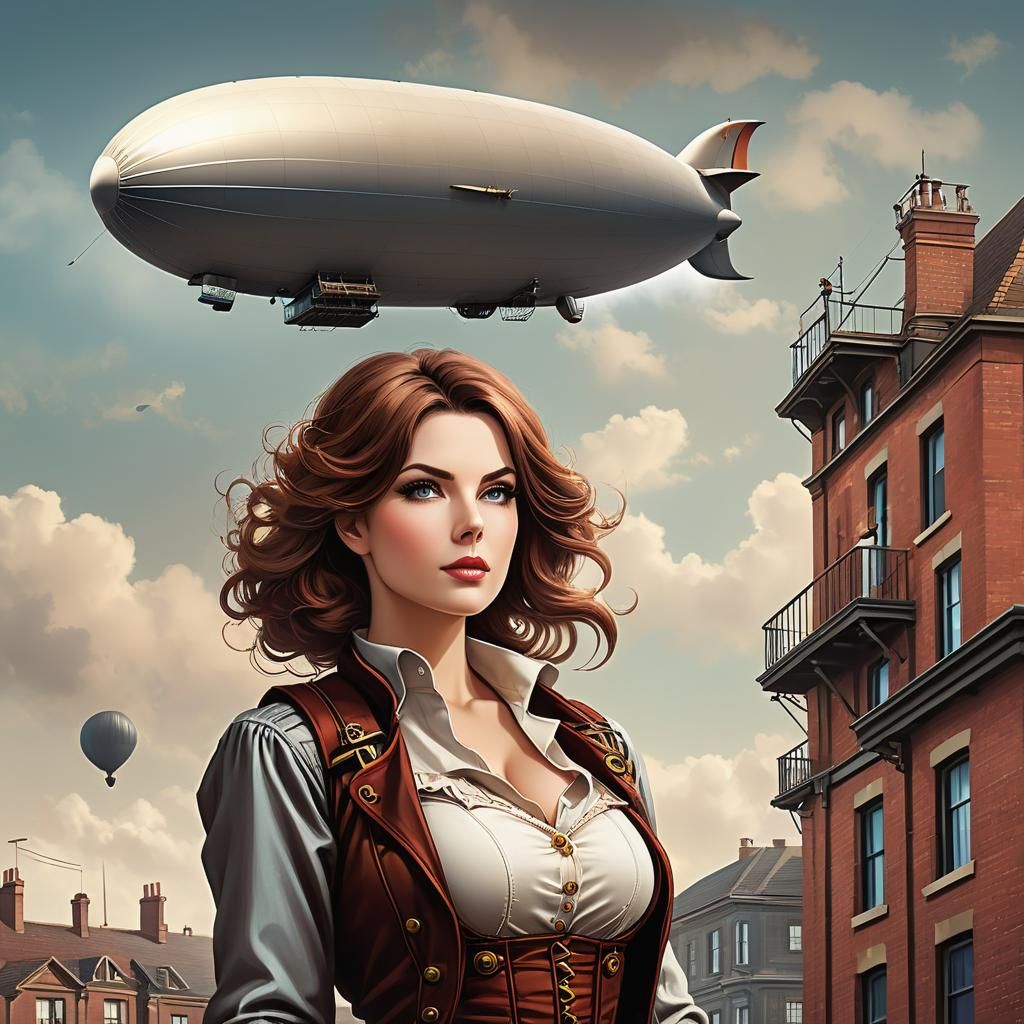 "I love blimps and always try to get a good look of them."