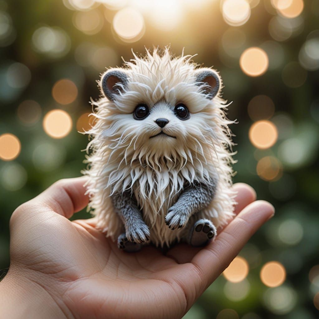 Enchanting Whimsy Creature in Storybook Style