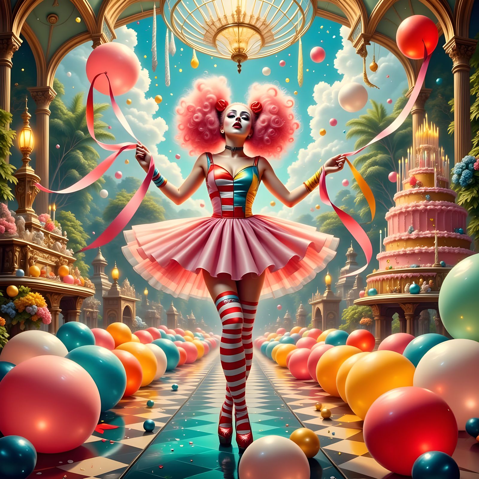 Whimsical Birthday Celebration in a Vibrant Solarium