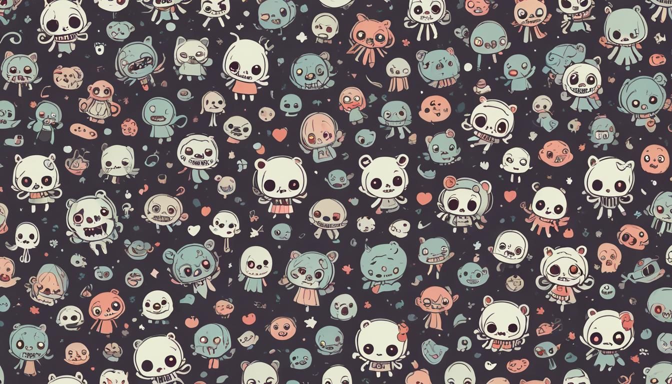 Creepy Cute AI Generated Image