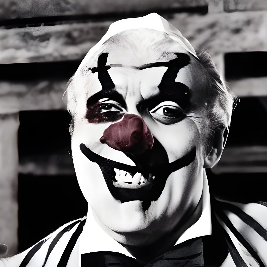 Gritty Seventies Movie Scene with Angry Pope