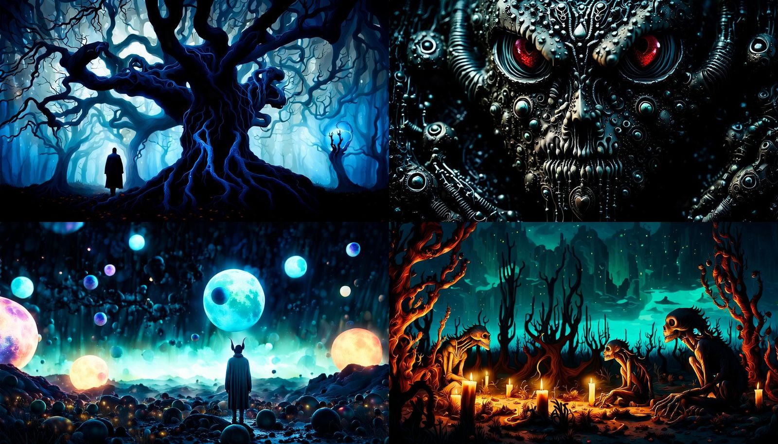 Sound of Silence: Abstract Visual of Inner Turmoil