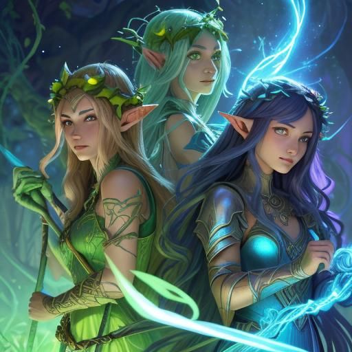 Futuristic Elf Warrior Frog Concept Art