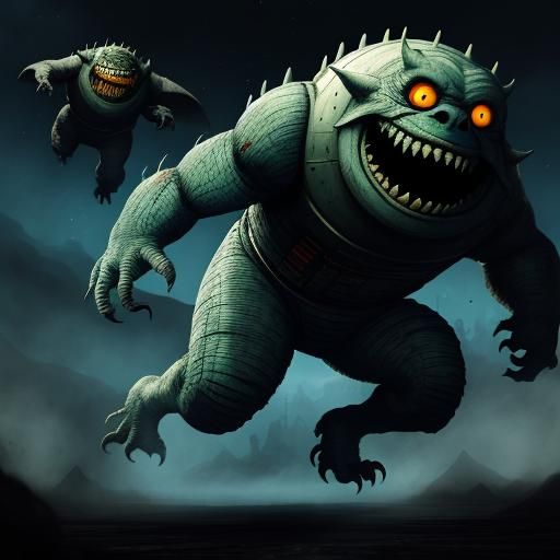 Monster Chase: Spaceship Target