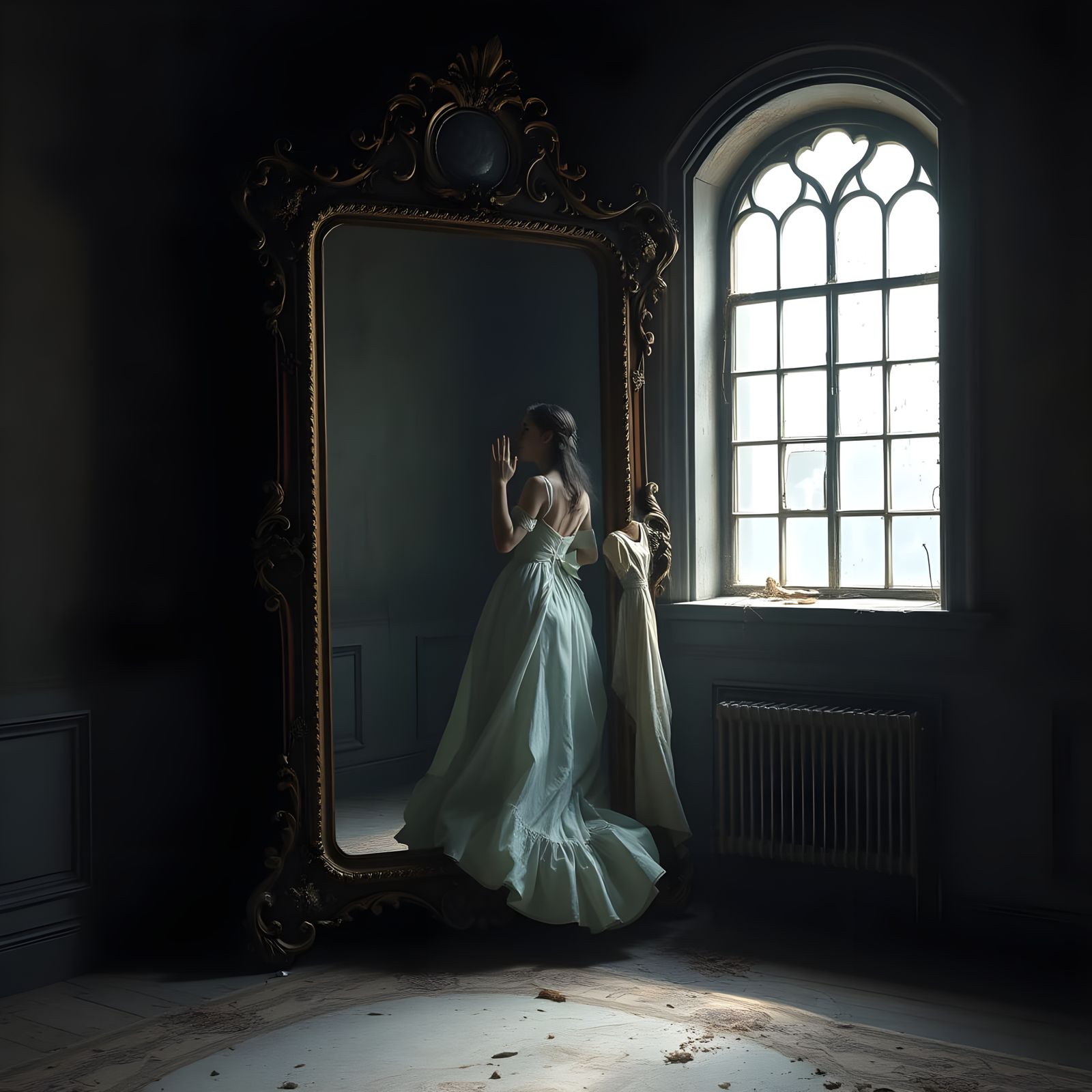 Mysterious Reflection in a Forgotten Era