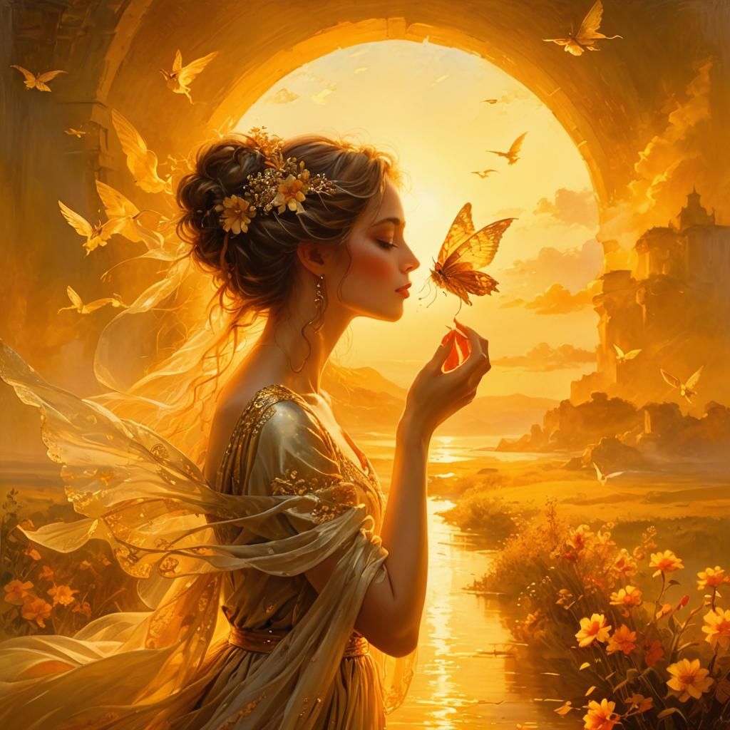 Lady Gaia And The Butterfly