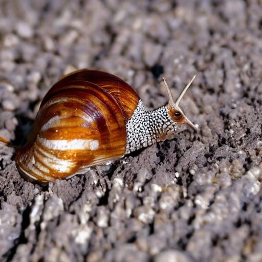 Snail Shell Digital Art