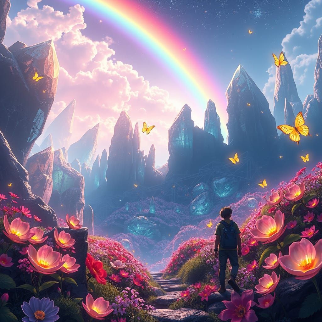 Hidden Valley Discovery in 3D Anime Style