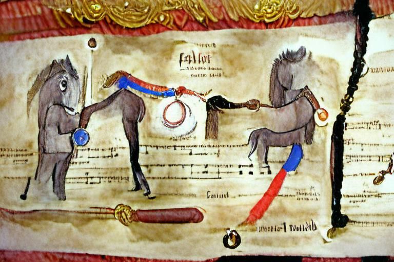 Fauvel the Horse from Roman de Fauvel Manuscript
