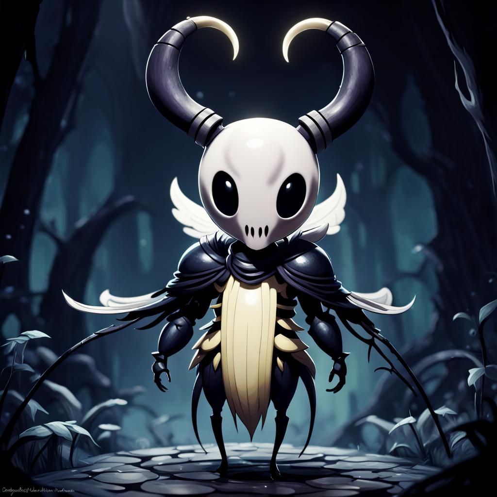 Hornet from Hollow Knight: AI-Generated Image