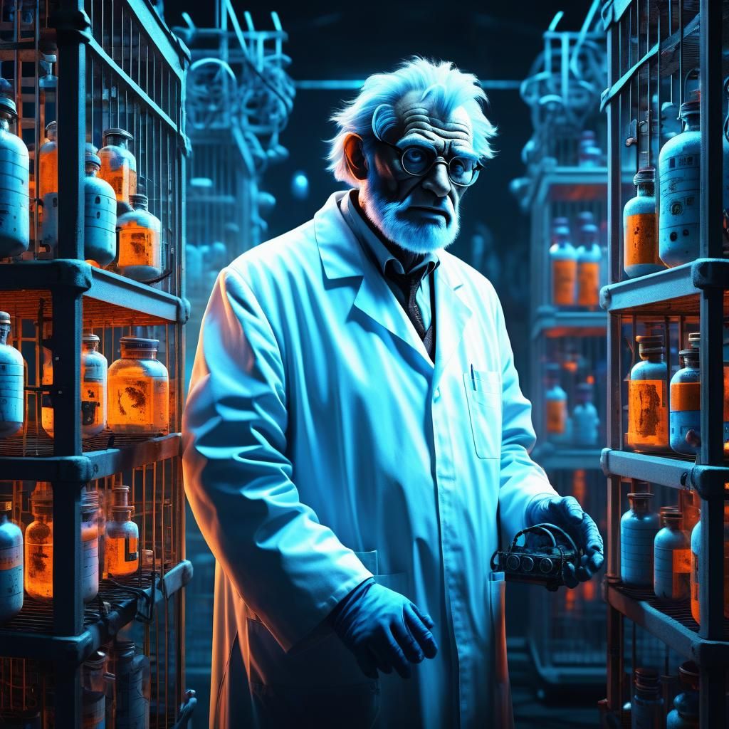 Mad Scientist's Steampunk Laboratory: Concept Art