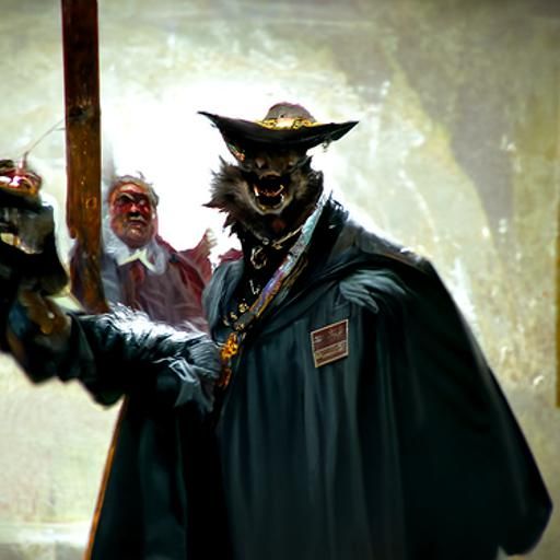 Town Crier Announces Werewolf Mayor Execution