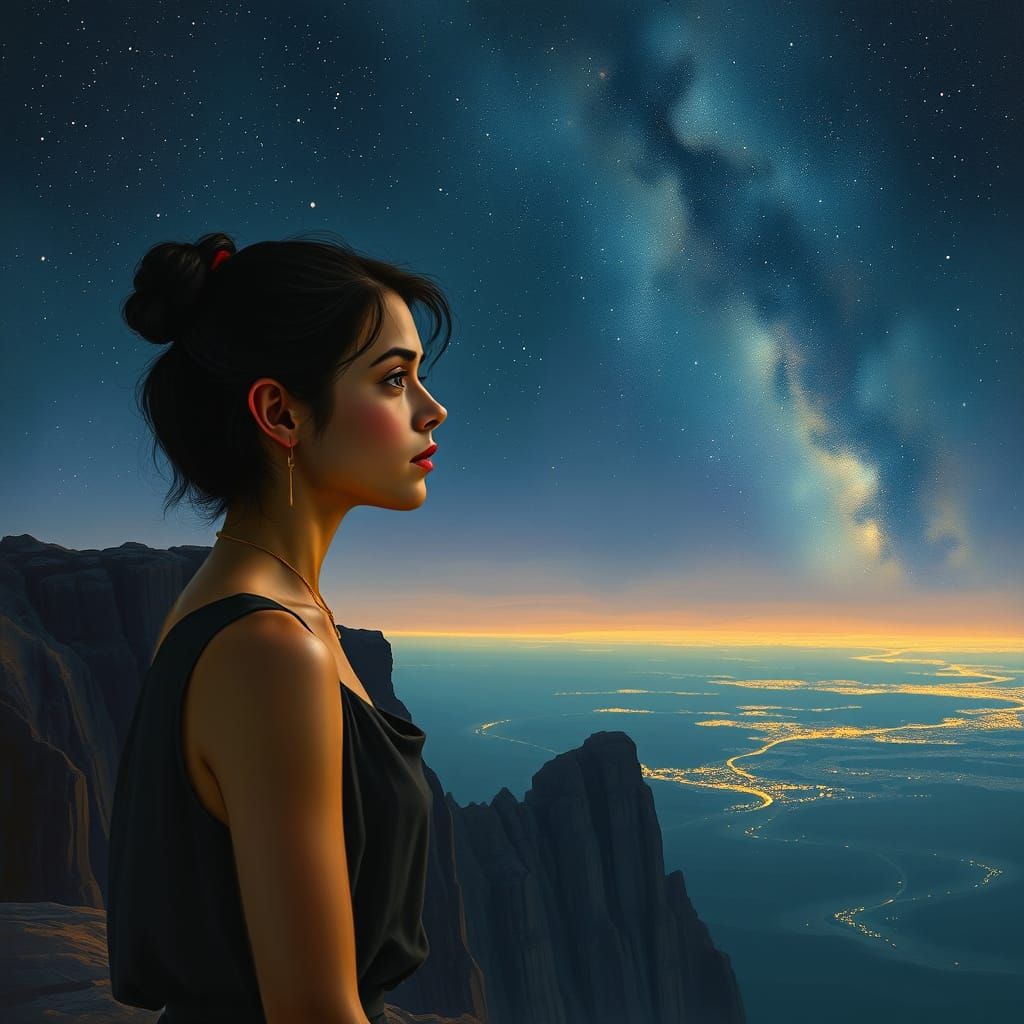 Ethereal Starlight Reflection