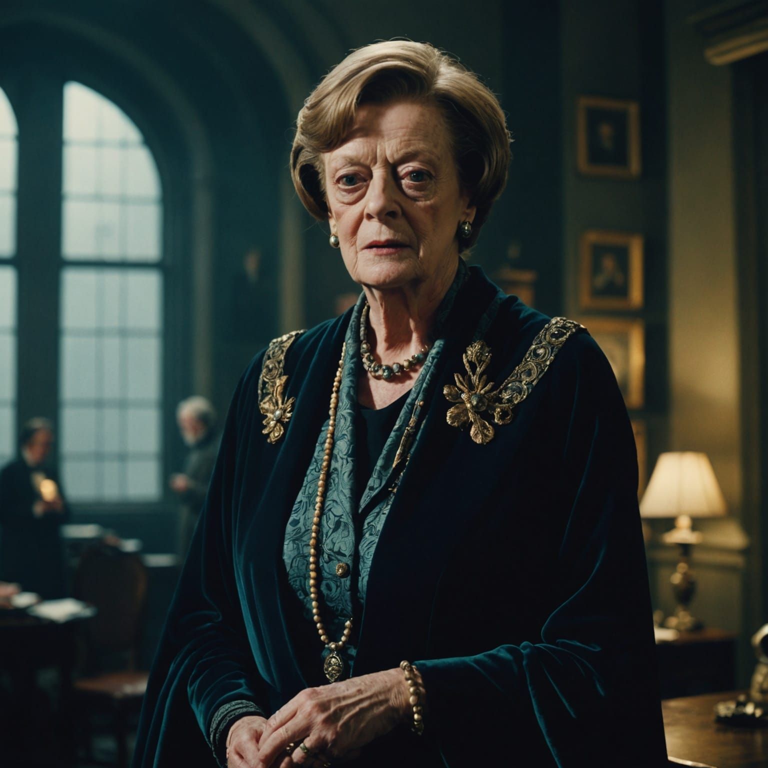 Maggie Smith: Cinematic Film Still in Best Quality