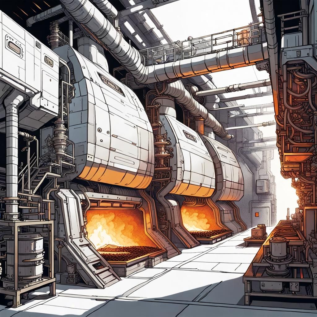 Space Station - Smelting Furnaces