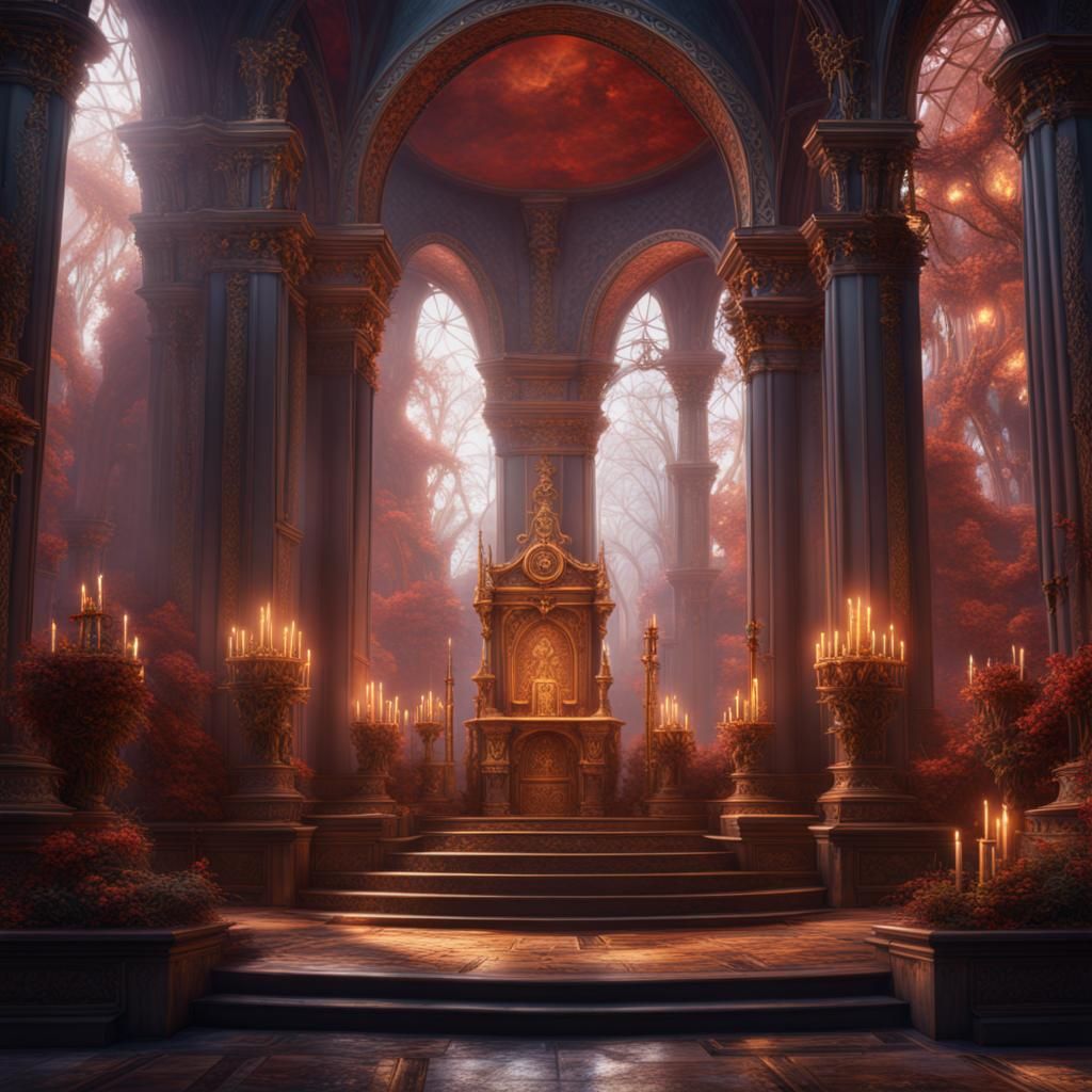 Fantastical Altar of Anteros Concept Art