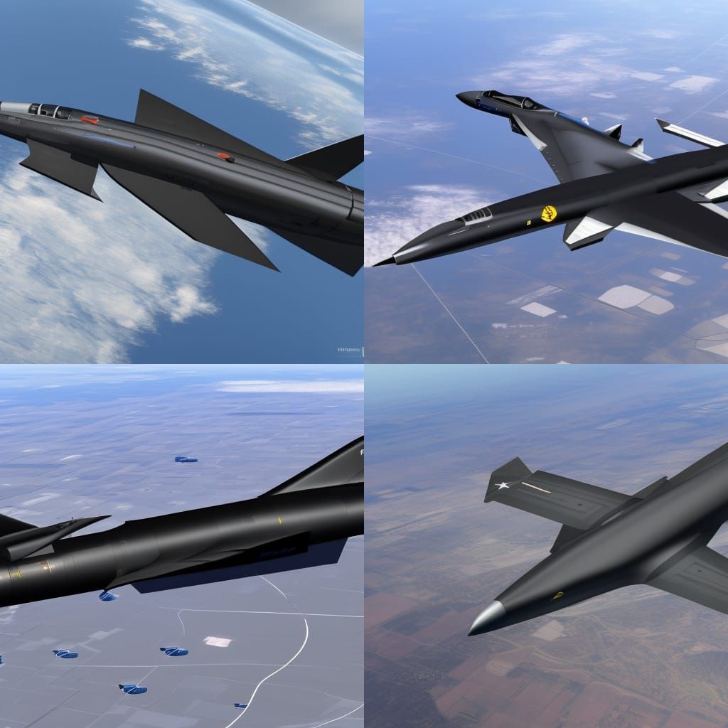 Lockheed Martin SR-72 Darkstar in Hyperrealism