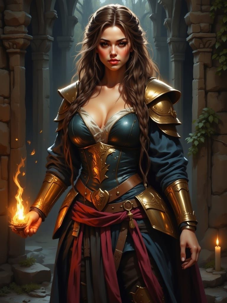 Medieval Beauty in Fantasy Style