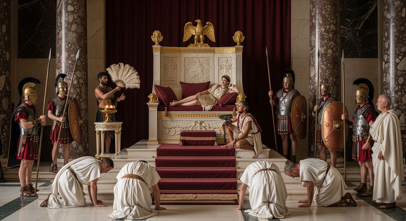 Empress Messalina's Throne Room in Ancient Rome