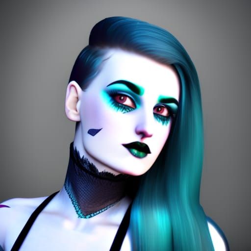 Gothic beauty and elegance