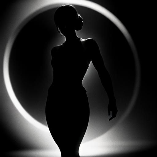 Hazy Silhouette in 1960s Bond Style