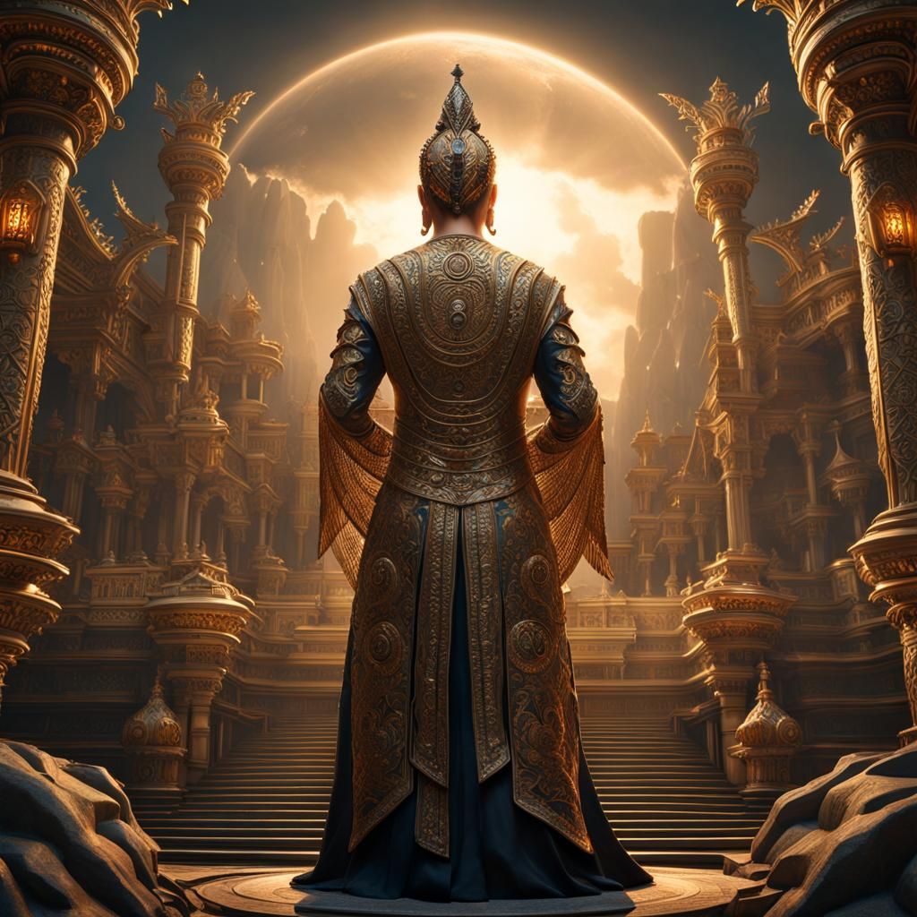 Hyperrealistic Deity in 8K Resolution