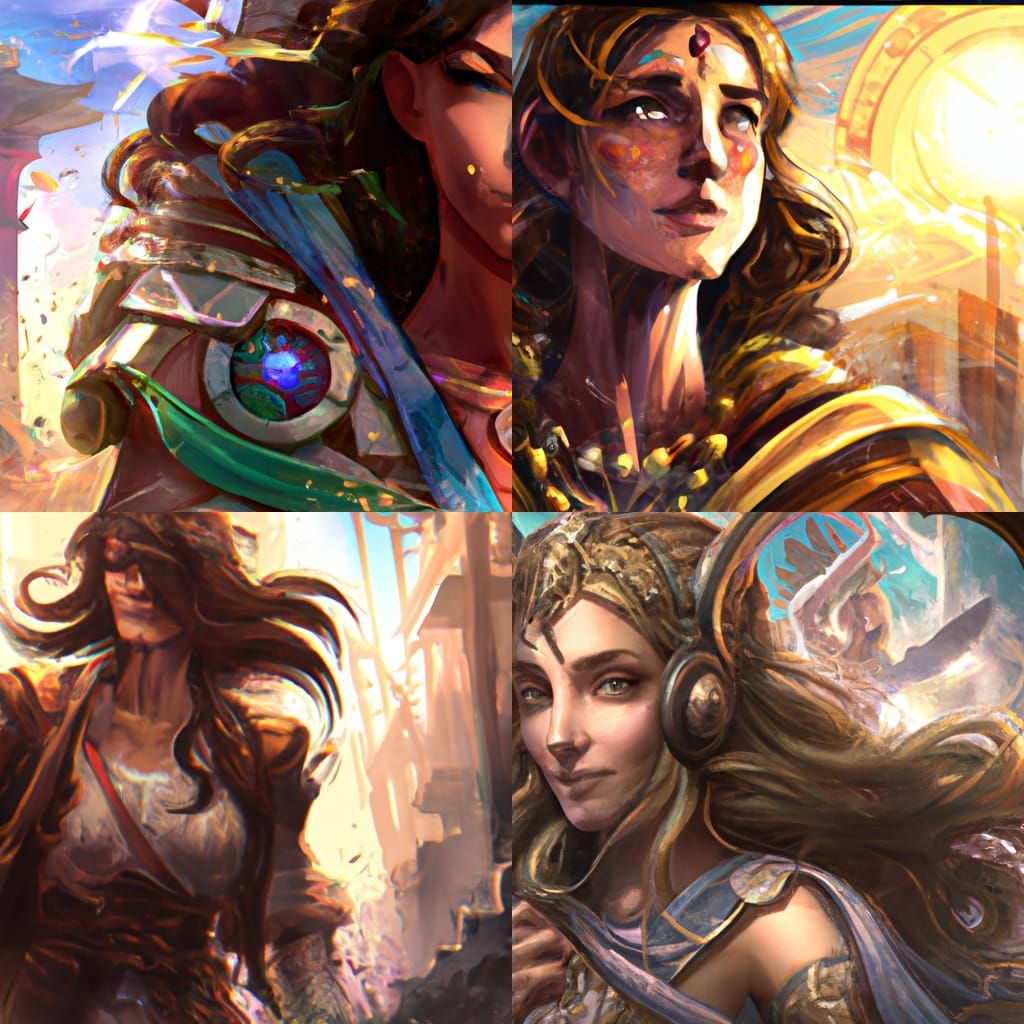 Goddess Walking Through 1980s Hawkins, Hyperdetailed Art