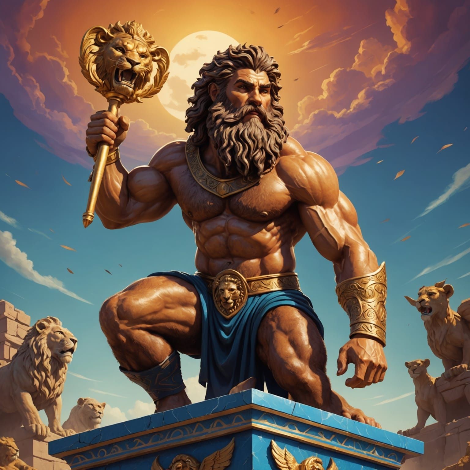 Heracles and the Nemean Lion: A Greek Myth