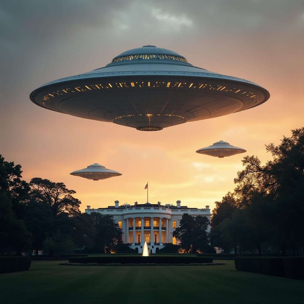 History: July 12-29, 1952. UFOs over Washington. None Landed...