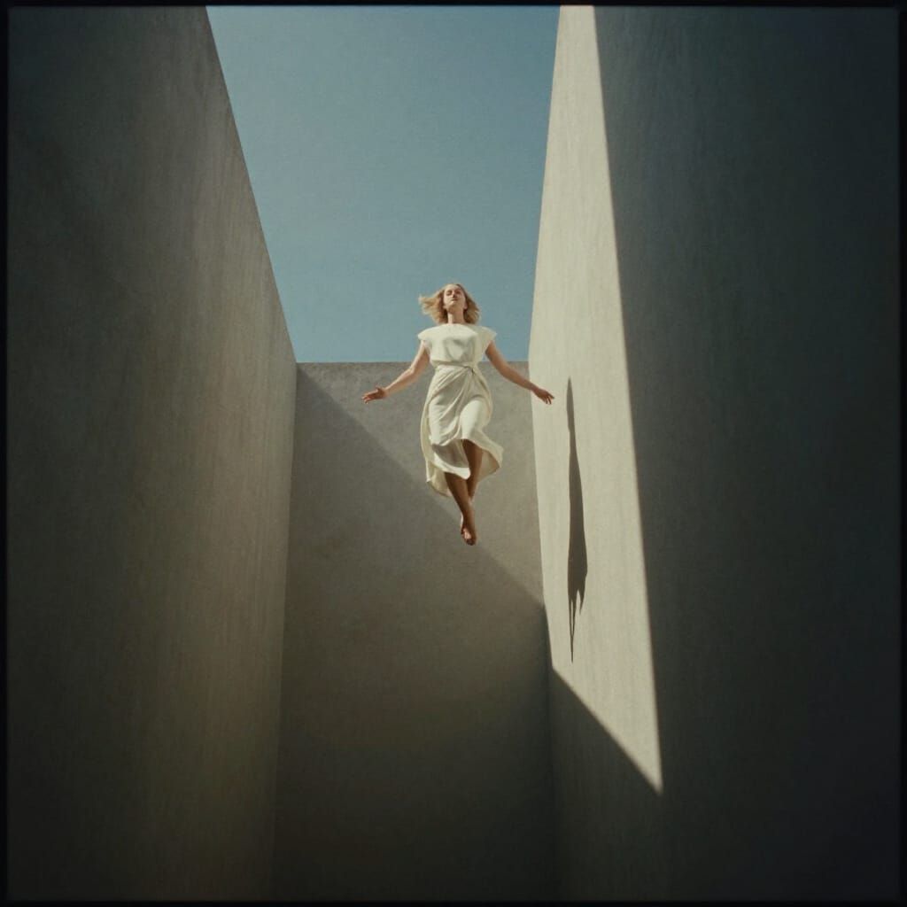 Figure of Light Traversing Multi-Dimensional Walls Cinematic