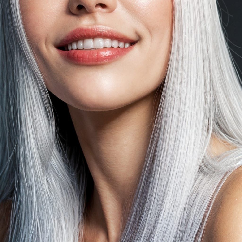 Extreme Closeup: Condensed Milk and Gapped Teeth